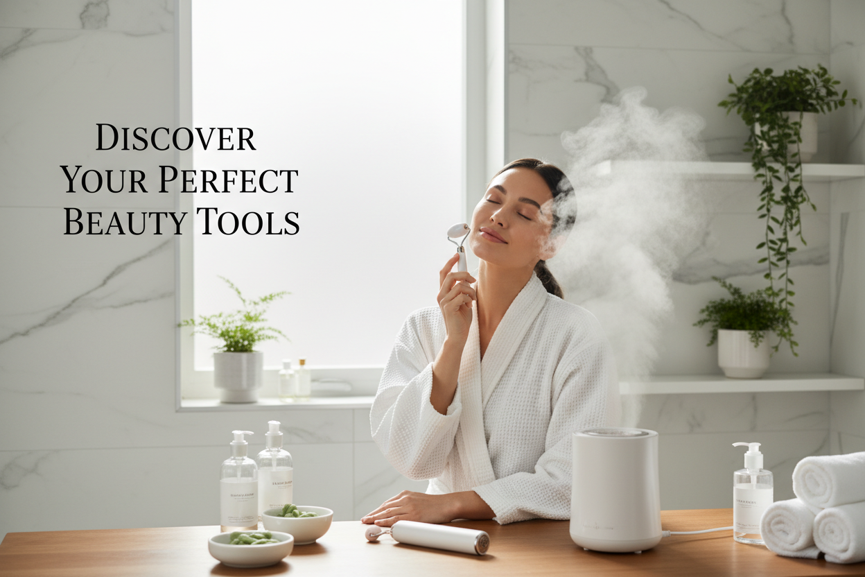 Hero Banner - Discover Your Perfect Beauty Tools